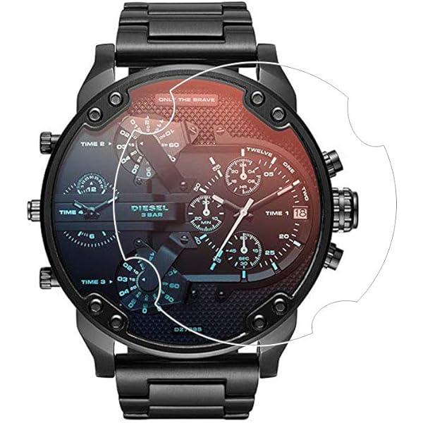 Amazon.com: Diesel Mr. Daddy 2.0 Stainless Steel and Nylon